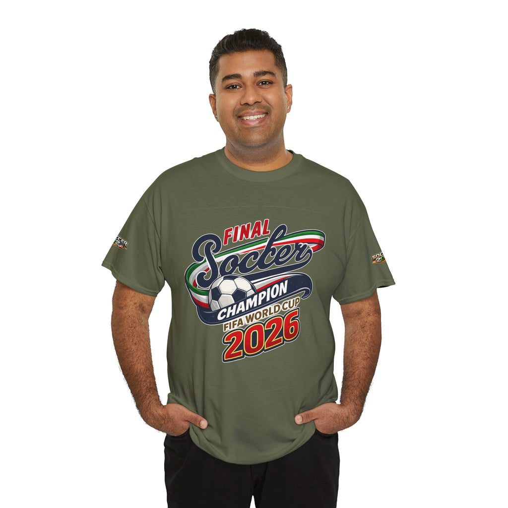 2026 Soccer  Champion Tee - Final Soccer Graphic Shirt
