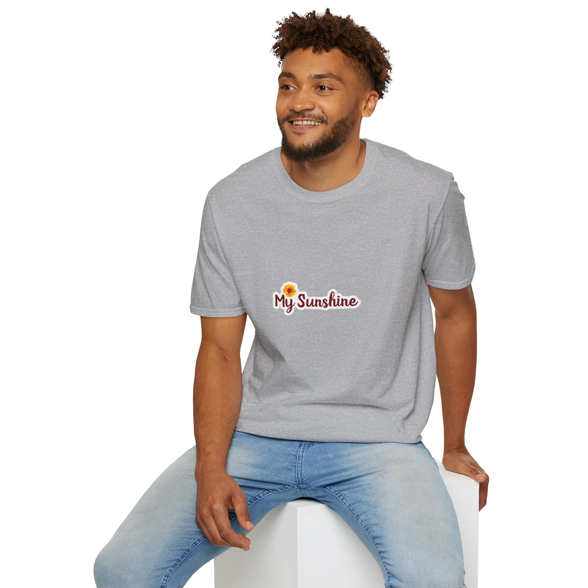 T-Shirt — "My Sunshine" Floral Pocket Logo Tee