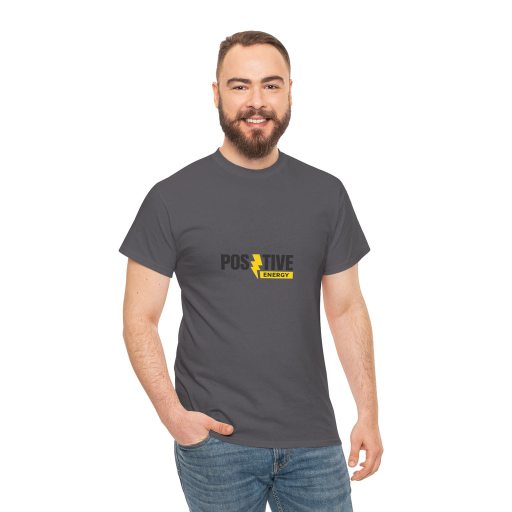 Positive Energy T-Shirt — Minimal Motivational Tee