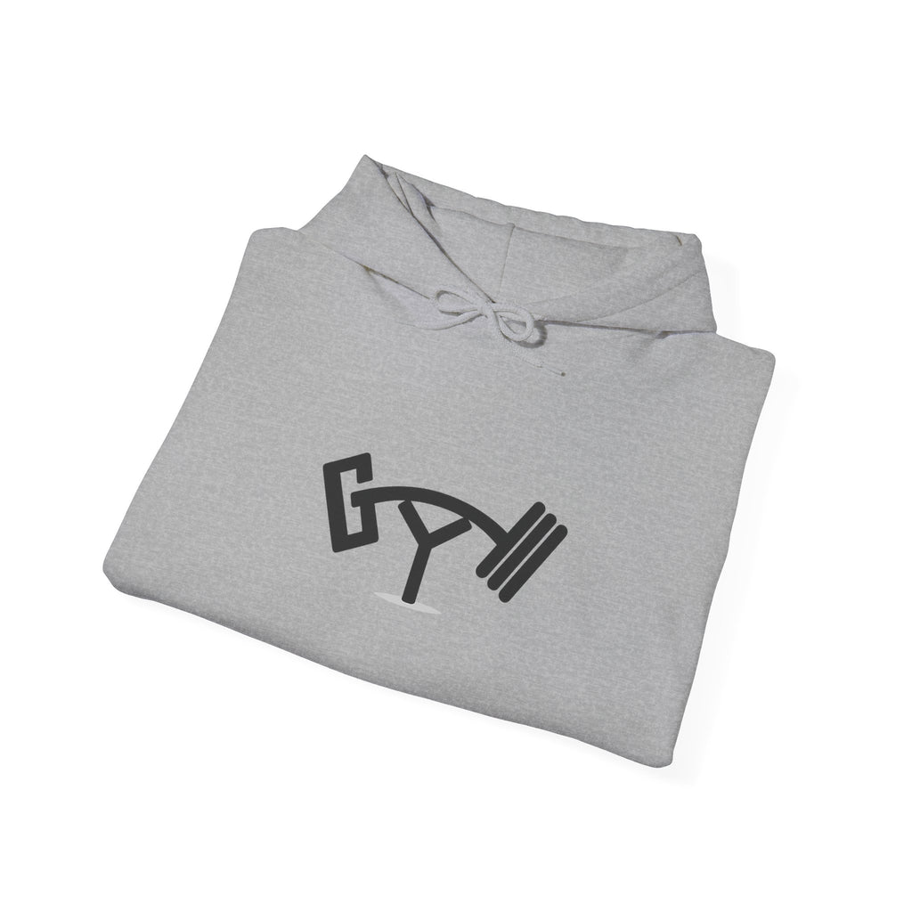 Barbell Martini Hoodie — Gym & Cocktail Fitness Pullover