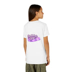 Girls' 5th Birthday Tee - 'Happy Birthday' Glitter Stars Design