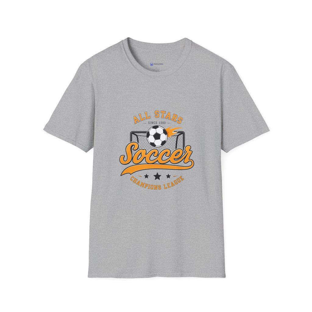 Soccer All Stars T-Shirt — Vintage Goal & Ball Sports Tee