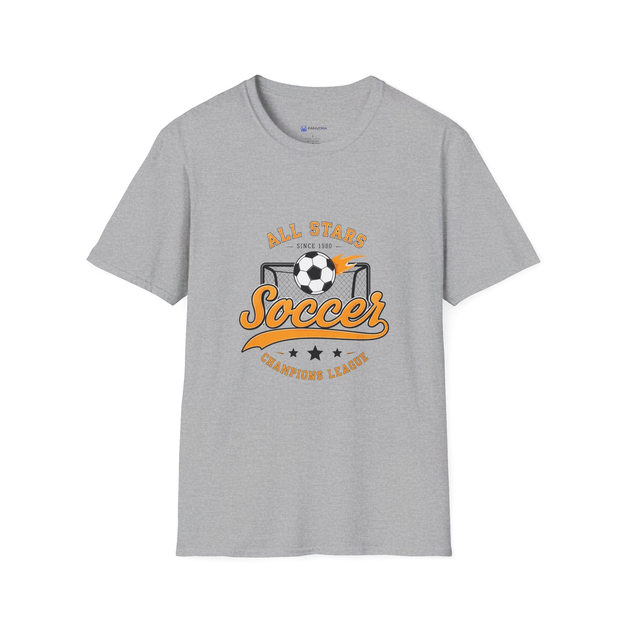 Soccer All Stars T-Shirt — Vintage Goal & Ball Sports Tee