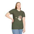 Kawaii Girl Blowing Hearts T-Shirt — Cute Anime Graphic Tee