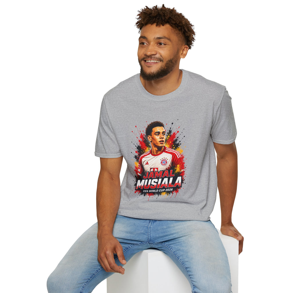 Soccer Player Jersey T-Shirt — Germany Legend Portrait Graphic Tee