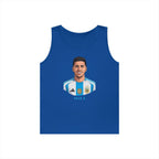 "I am Here to Stay" Argentina Soccer Star Tank Top — Jersey Portrait World Cup 2026.