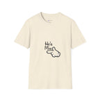 He’s Mine T-Shirt — Cute Couple Graphic Tee with Pointing Hand