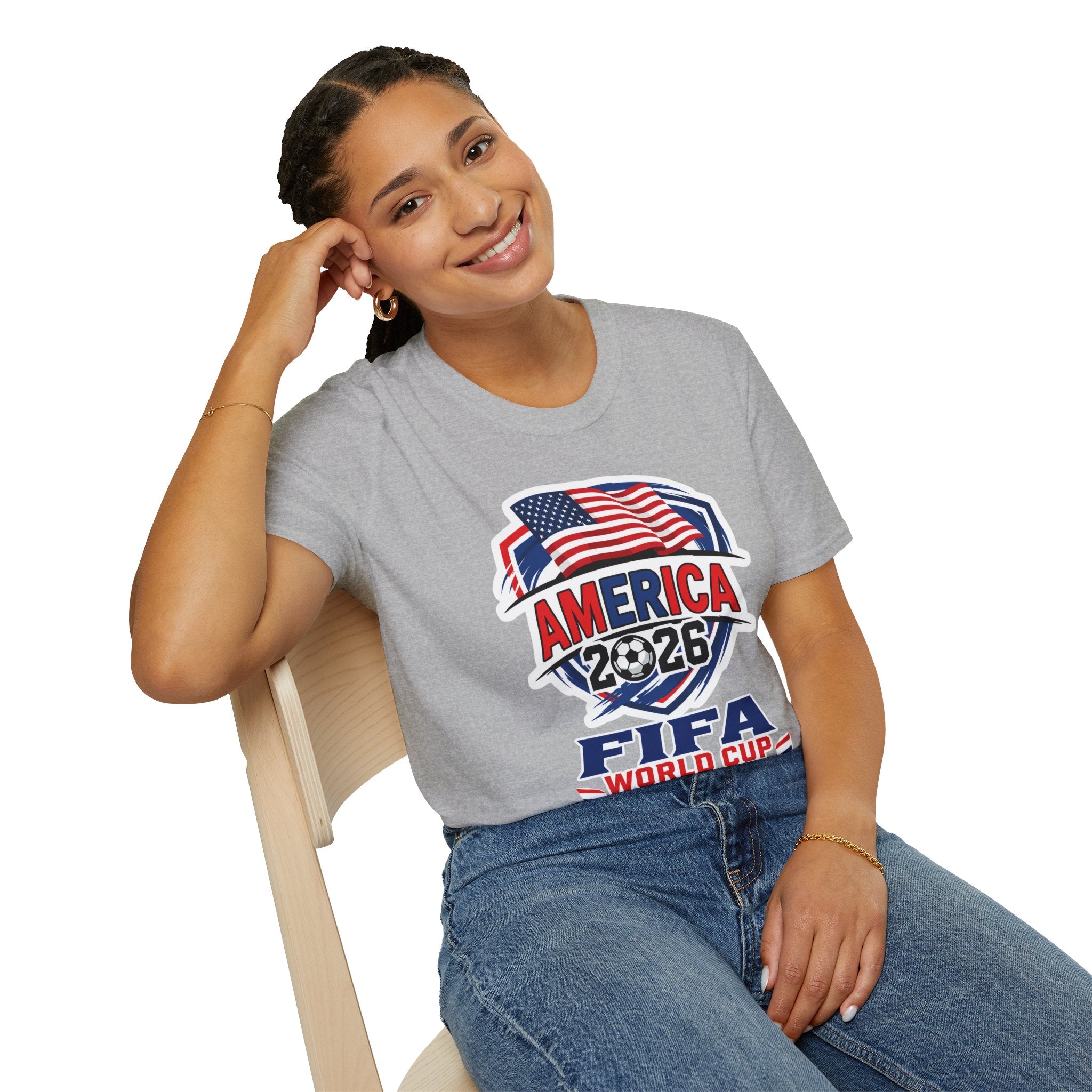 America 2026 soccer T-Shirt — USA Soccer Fan Tee