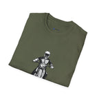 Motorcycle Rider T-Shirt — Vintage Biker Graphic Tee
