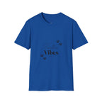 Pawsitive Vibes T-Shirt — Cute Paw Print Pet Lover Tee