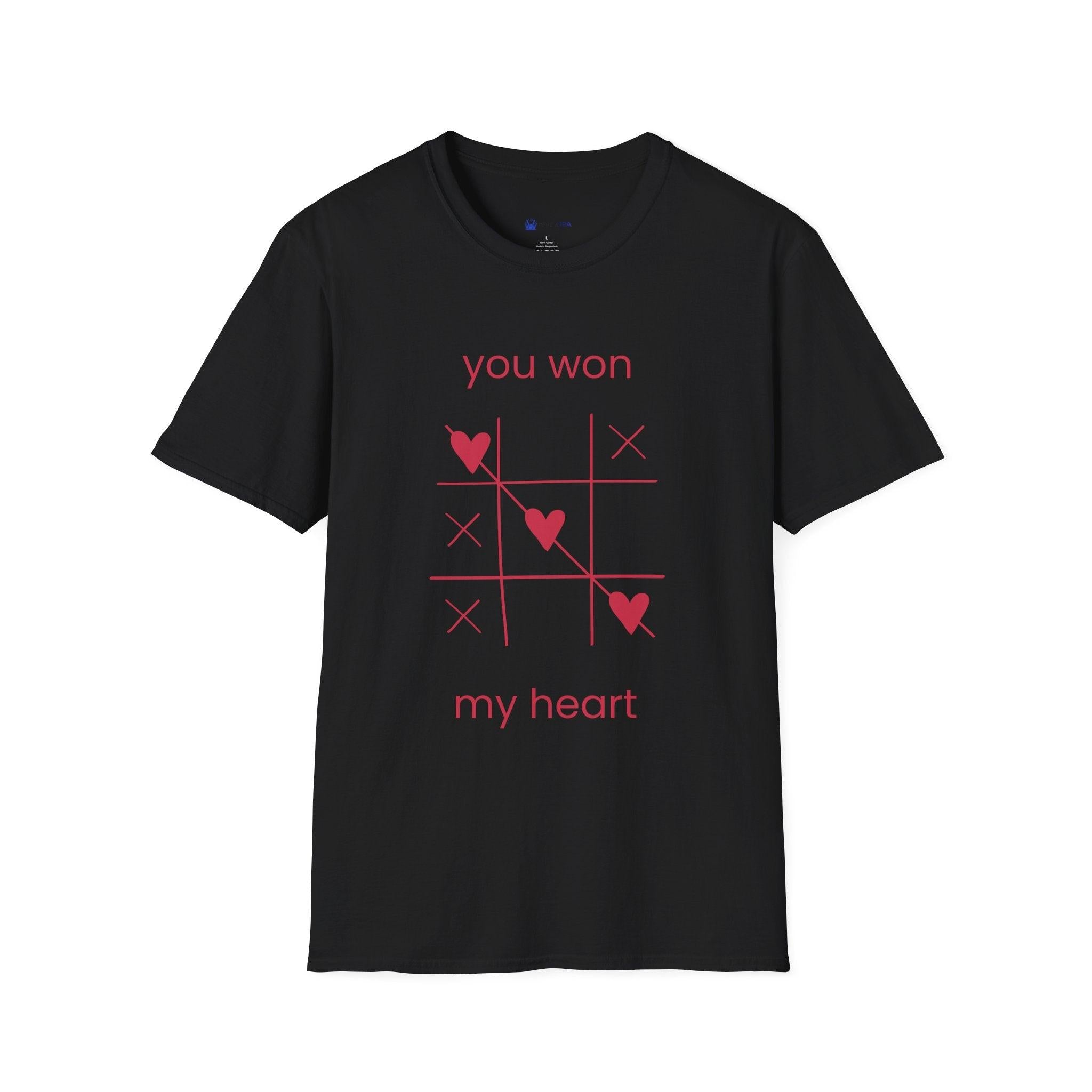 Romantic love graphic couple tee