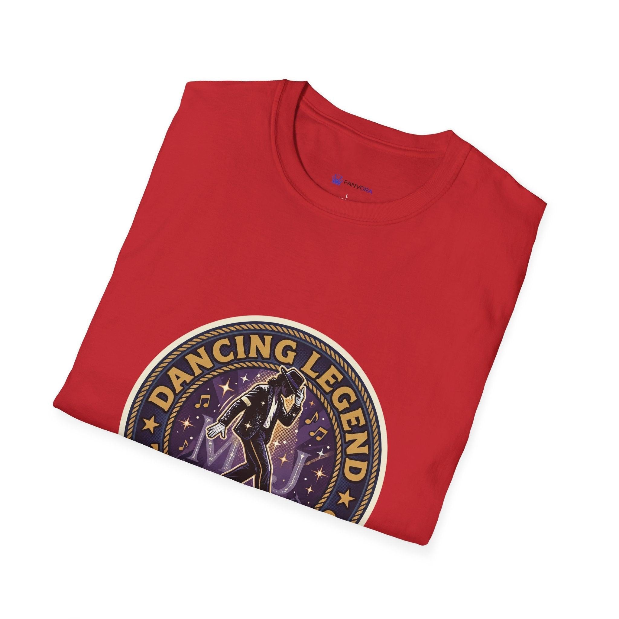 Dancing Legend T-Shirt — "The King of Pop" Retro Michael Tribute.