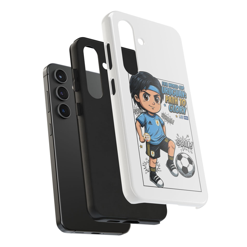 Uruguay Soccer Phone Case — Path to Glory "Goal!" Design