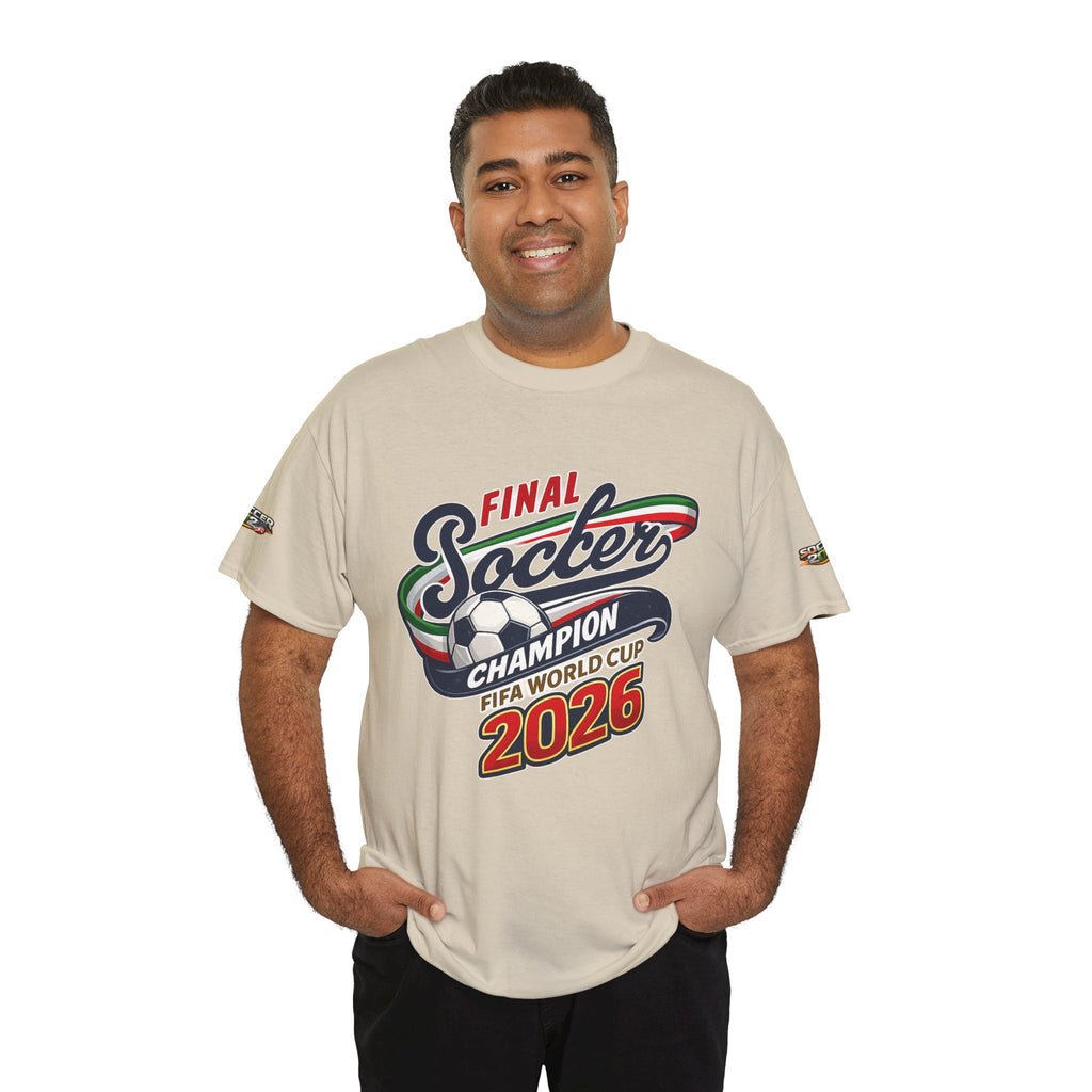 2026 Soccer  Champion Tee - Final Soccer Graphic Shirt
