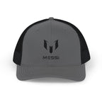 Messi Logo Trucker Cap — White Snapback Hat for Soccer Fans