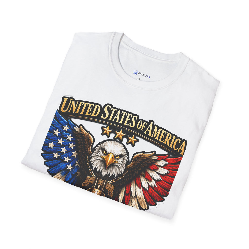 United States of America 250th Anniversary Eagle T-Shirt design.