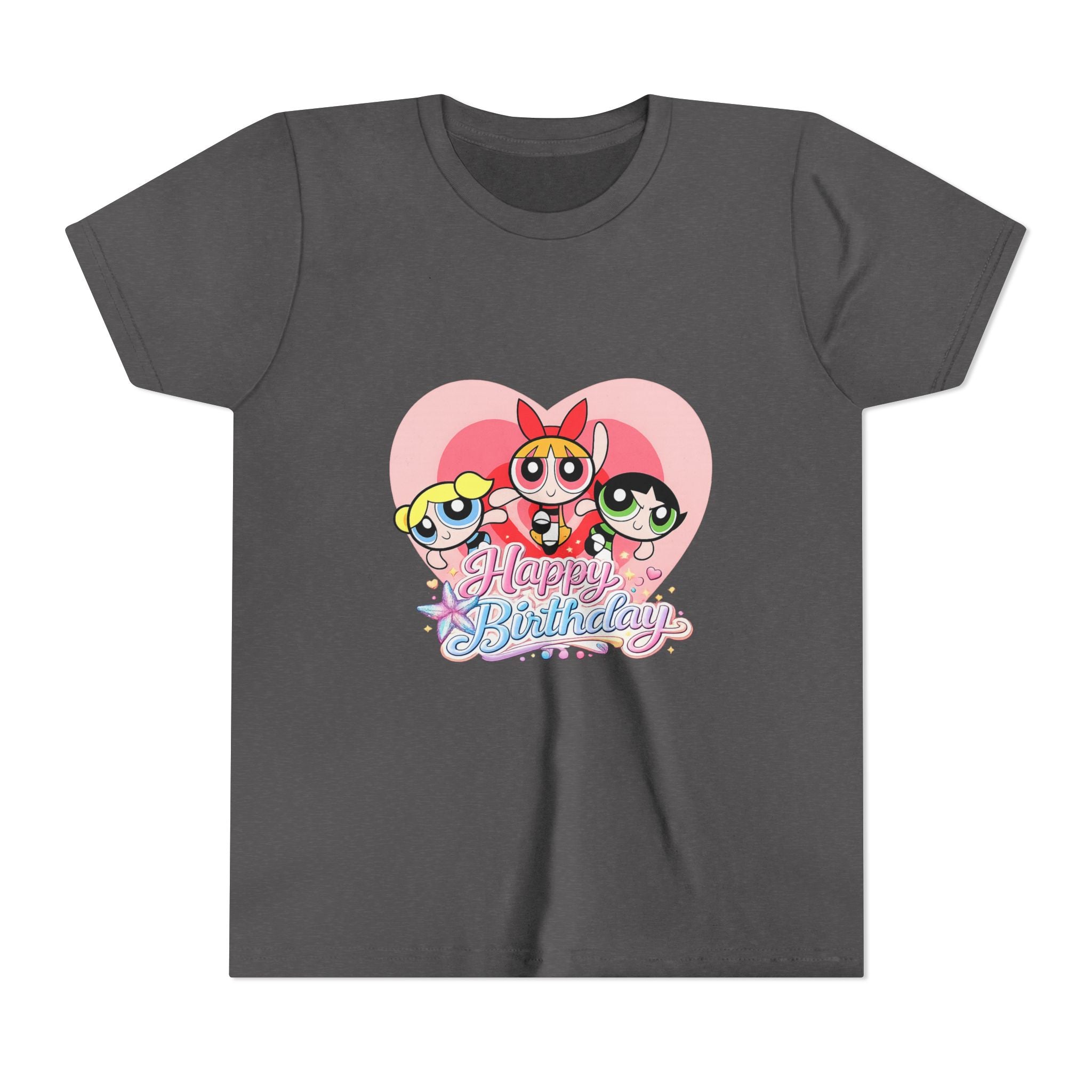 Powerpuff Girls "Happy Birthday" Youth Tee