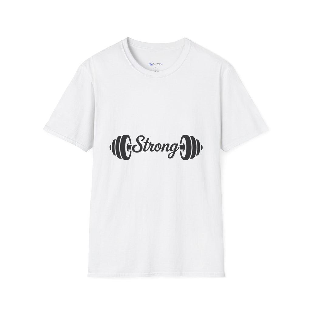 Strong Barbell T-Shirt — Fitness Weightlifting Tee