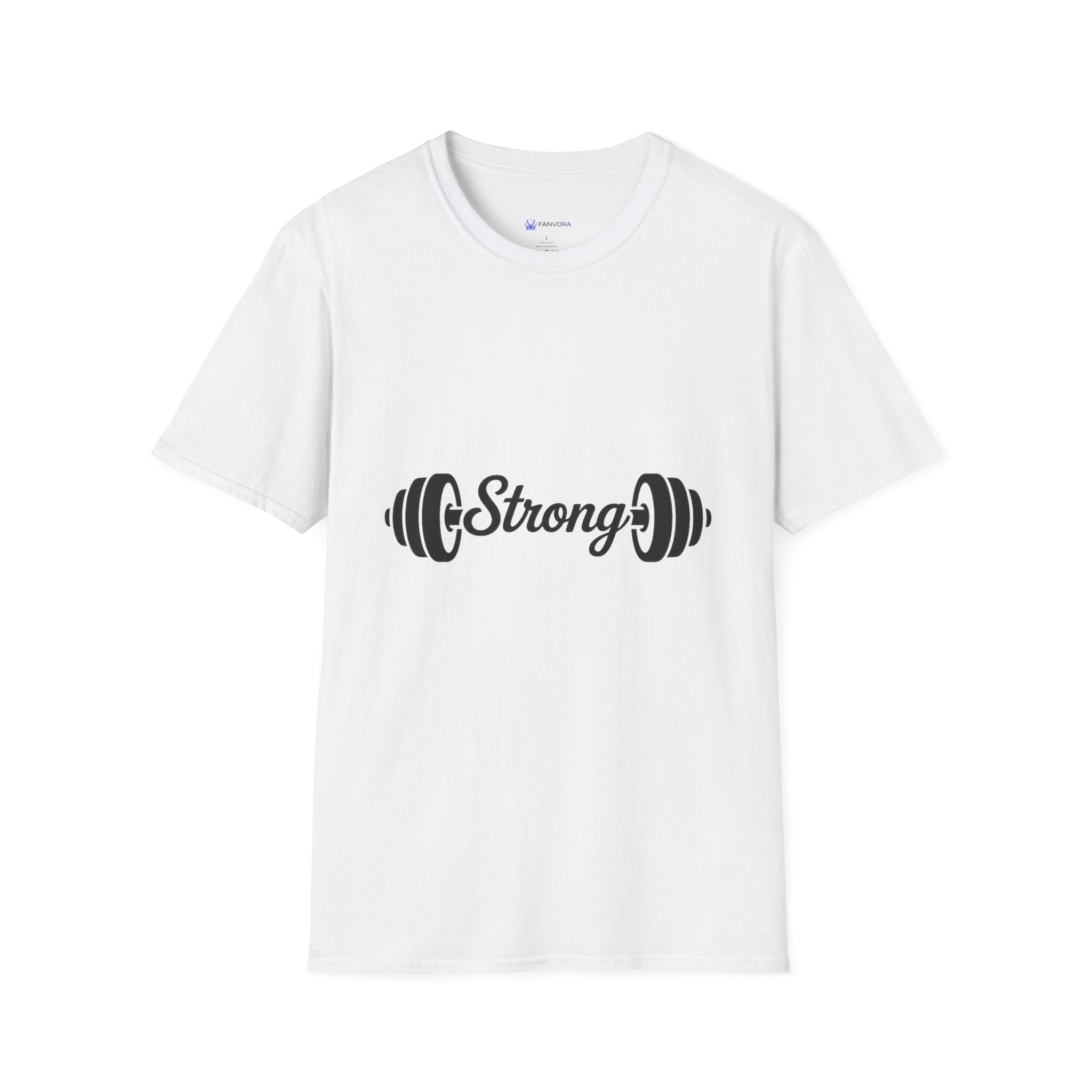 Strong Barbell T-Shirt — Fitness Weightlifting Tee