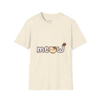 Cat Meow T-Shirt — Cute Cartoon Kitty Graphic Tee