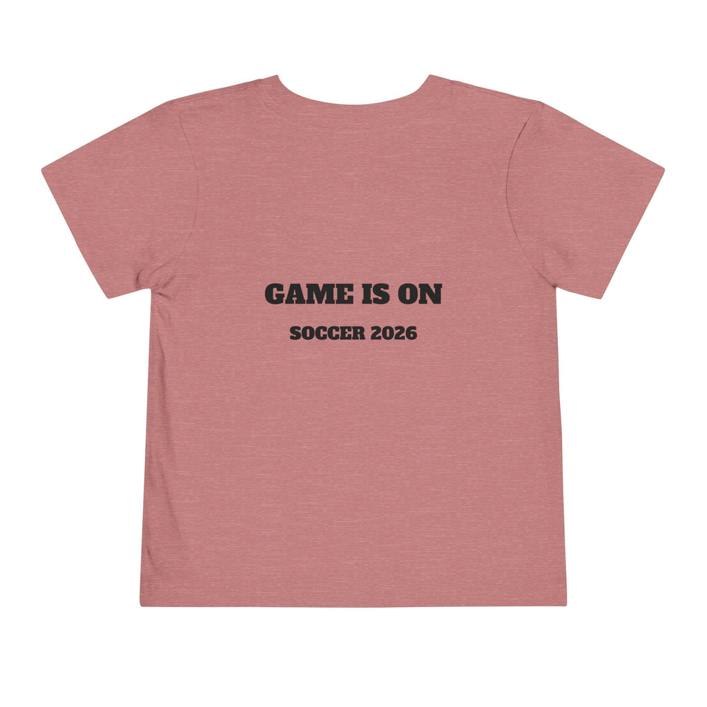 Toddler Soccer Tiger Tee — Cute Kicking Tiger Football Shirt for Kids