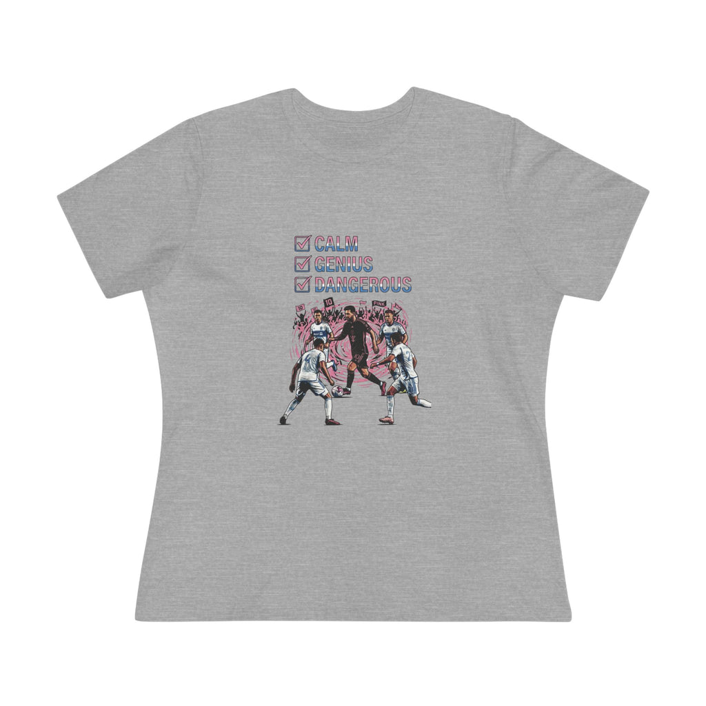 Argentina #10 GOAT Footballer T-Shirt - Women's Cotton Tee - WorldCup 2026 Fan Version