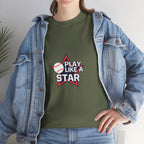 Play Like a Star Baseball Tee — Kids & Youth Sports Shirt
