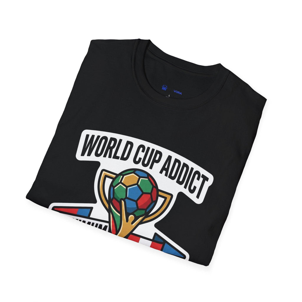 Unisex - World Cup Addict T-Shirt - "Maximum Fan Mode Activated" 2026 USA Mexico Canada Soccer Tee.