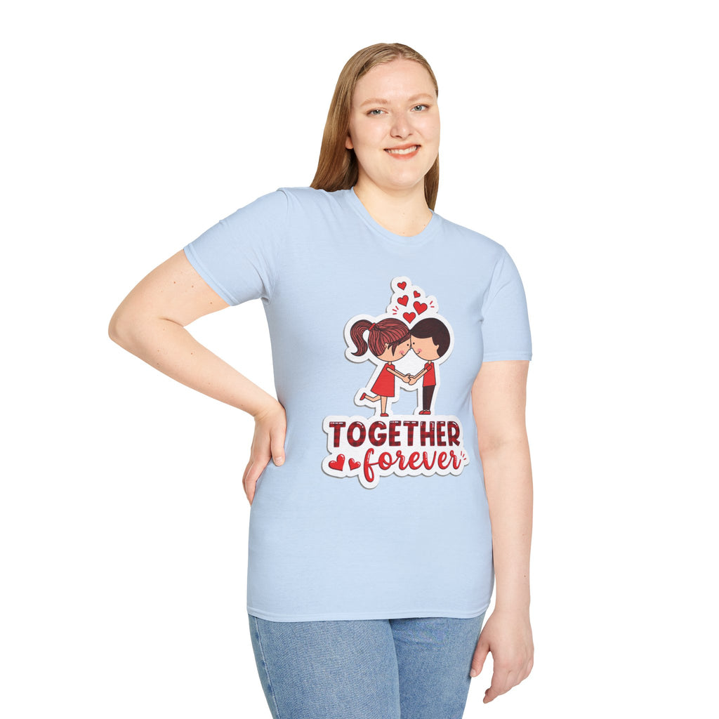 Together Forever Couple T-Shirt — Cute Kids-Style Valentine Tee