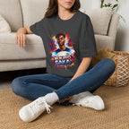 England Lagend Portrait T-Shirt — Color Splash Football Fan Tee