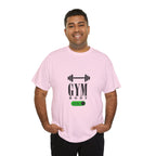 Gym Mode On T-Shirt — Workout Tee with Barbell Graphic