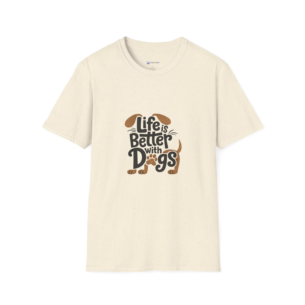 Life Is Better With Dogs T-Shirt
