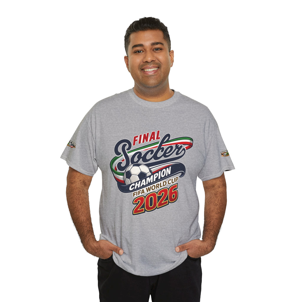 2026 Soccer  Champion Tee - Final Soccer Graphic Shirt