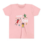Kids Soccer Players T-Shirt 2026— Youth Football Team Tee