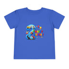 2nd Birthday Toddler Tee — Happy Birthday Number 2 with Cars & Balloons