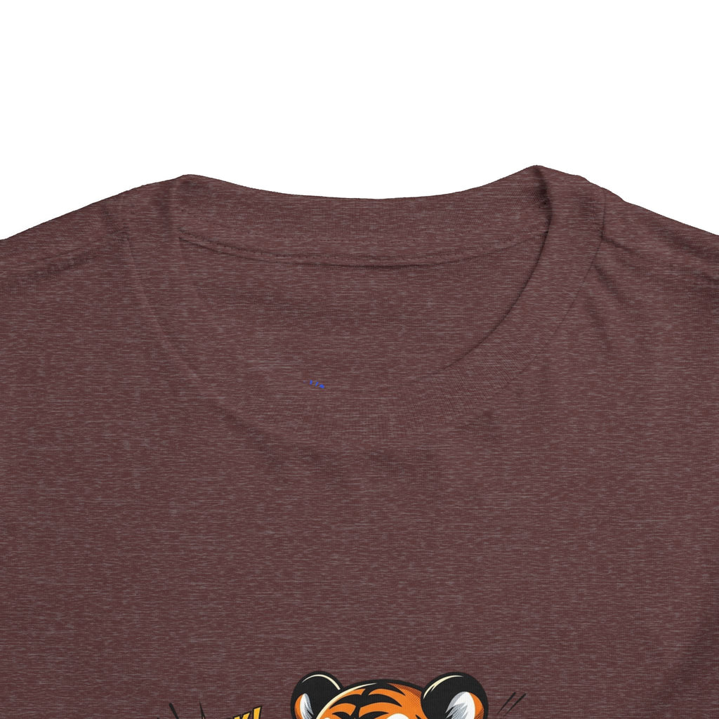 Toddler Soccer Tiger Tee — Cute Kicking Tiger Football Shirt for Kids