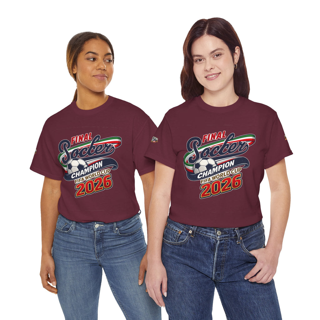 2026 Soccer  Champion Tee - Final Soccer Graphic Shirt