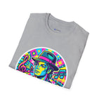 T-Shirt — King of Pop Forever Retro Neon Graphic Tee.