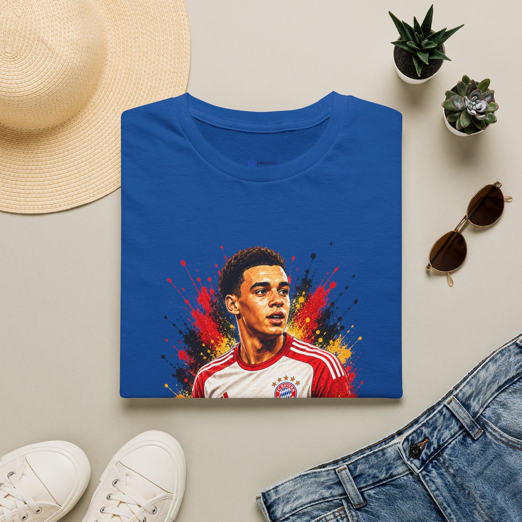 Soccer Player Jersey T-Shirt — Germany Legend Portrait Graphic Tee