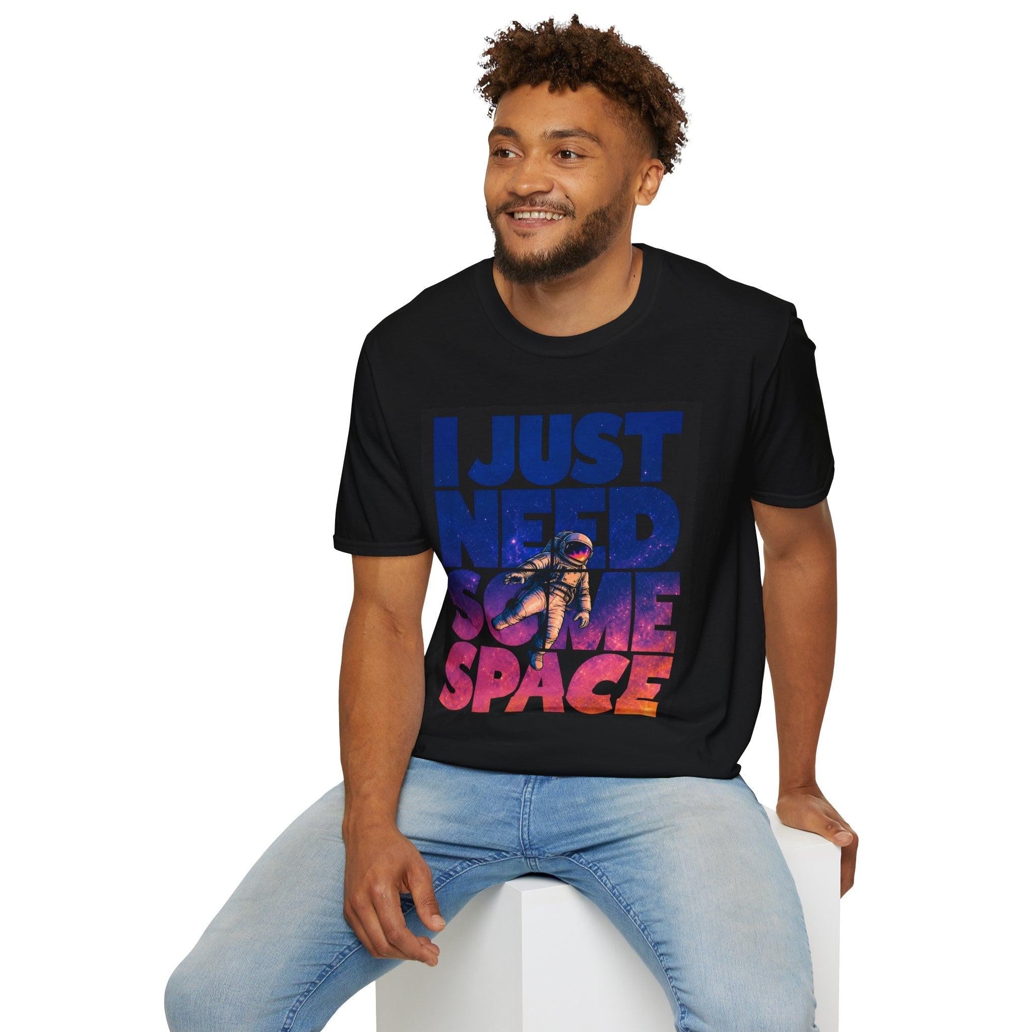 I Just Need Some Space T‑Shirt — Astronaut Space Graphic Tee.