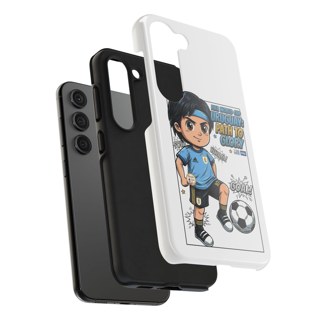 Uruguay Soccer Phone Case — Path to Glory "Goal!" Design