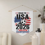 USA 2026 Soccer Championship Pennant – Road to USA Fan Banner