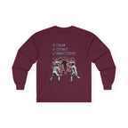 Long Sleeve Football Shirt – World Cup 2026 Fan Tee "Calm Dangerous Genius".