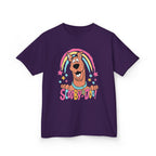 Scooby-Doo Kids T‑Shirt — Colorful Rainbow Cartoon Tee for Kids