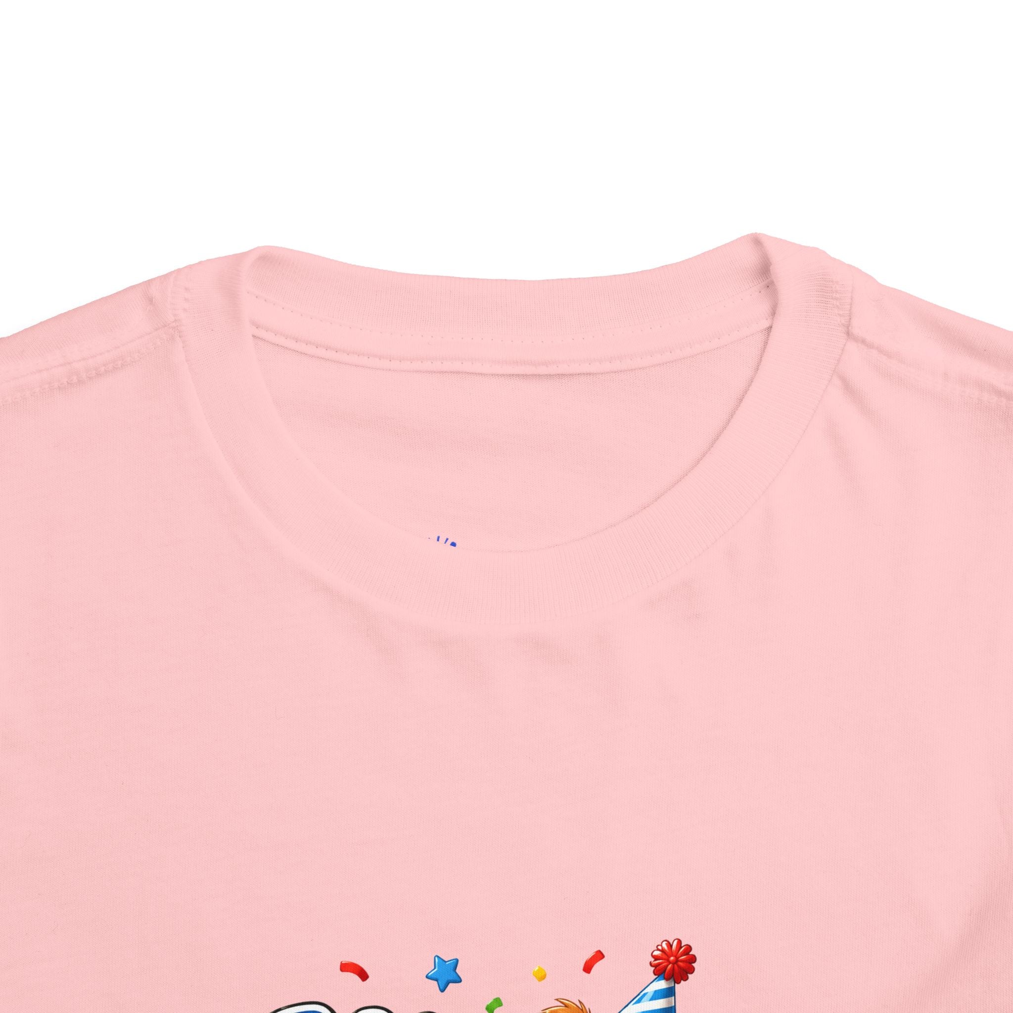 Toddler Birthday Tee — "It's My Birthday" Puppy Party Shirt