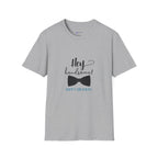 Hey Handsome! T-Shirt — Cute Bow Tie Birthday Tee