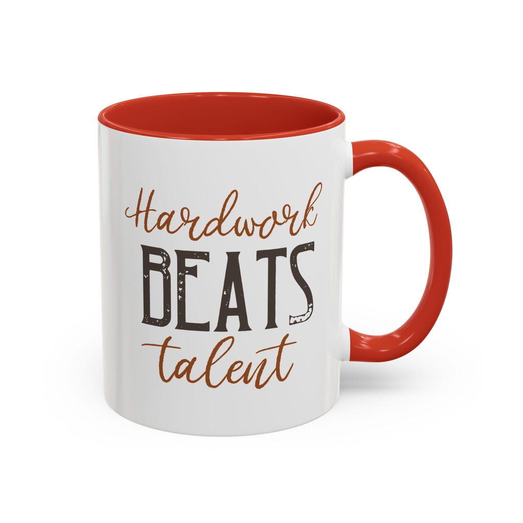 Inspirational "Creativity Never Goes Out of Style" Accent Coffee Mug (Black Handle).