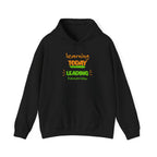 Hoodie — "Learning Today, Leading Tomorrow" Inspirational Teacher Sweatshirt.