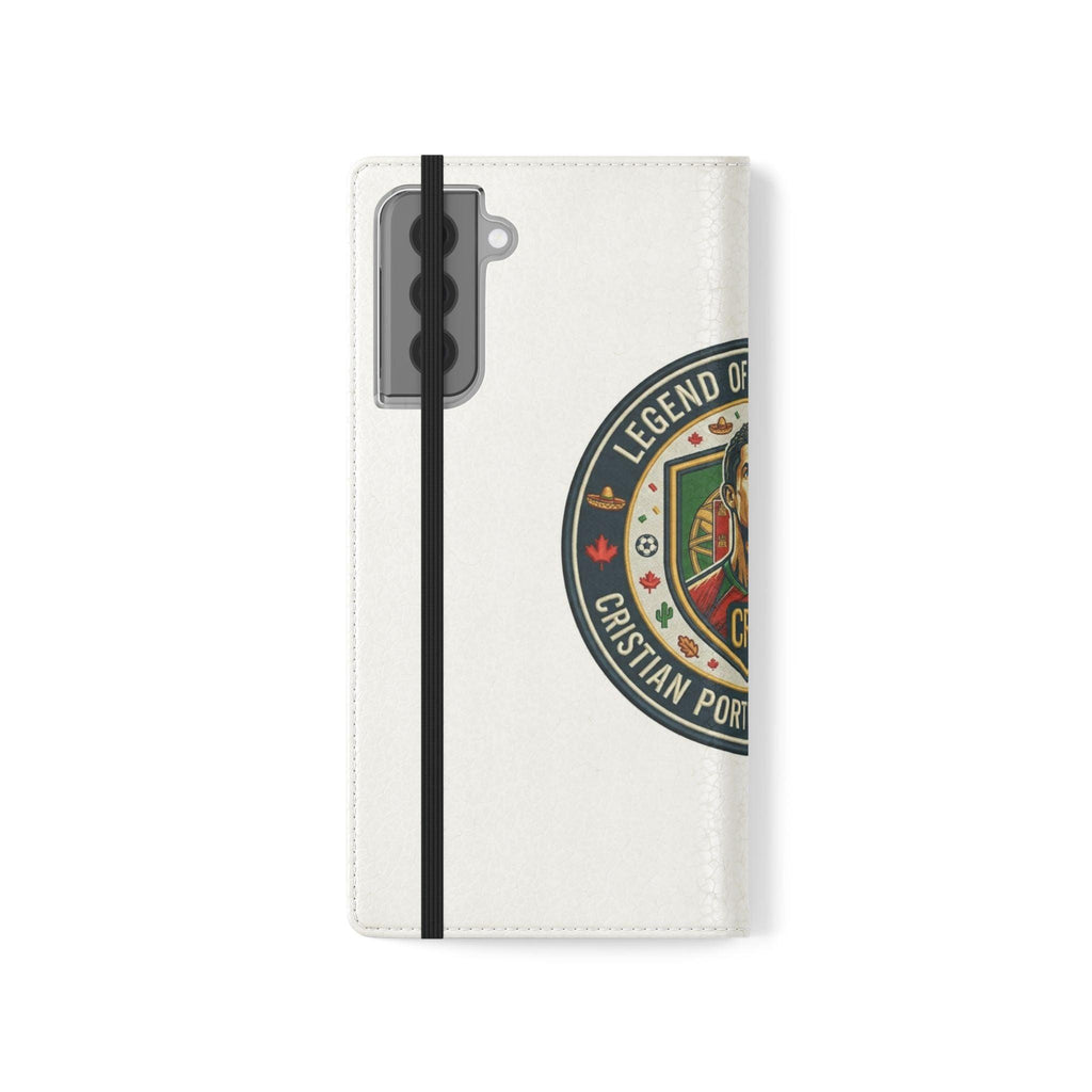 iPhone & Samsung Flip Phone Cases - Argentina GOAT # 10 'Legend of the Game'