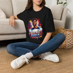 England Lagend Portrait T-Shirt — Color Splash Football Fan Tee